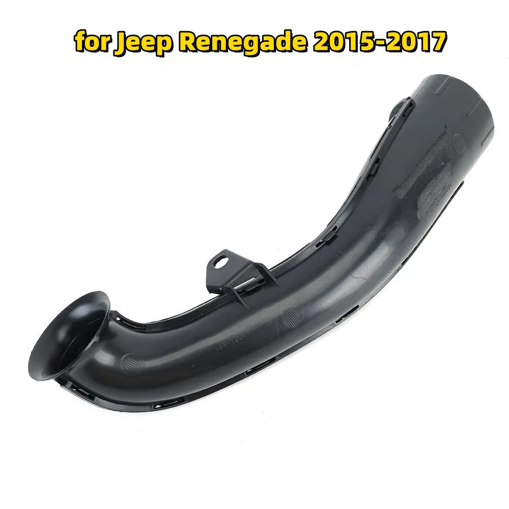 Engine Air Intake Hose for Jeep Renegade 2015-2017 Replacement ABS Black Air Intake Pipe Car Accessories 51938297 68256371AA