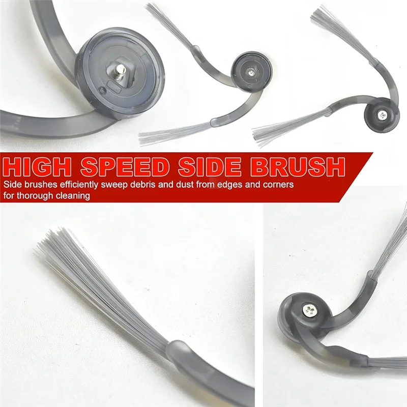 AT28-Zubehör-Set für Roborock Saros 10R Roboter-Staubsauger, Hauptseitenbürsten, Hepa-Filter, Mopptuch, Staubbeutel