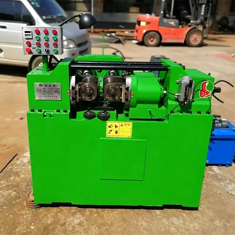 CE Certification Hydraulic Automatic Thread Rolling Machine 5-56mm High Precision Steel Bar Rebar Bolt Screw Making Machine