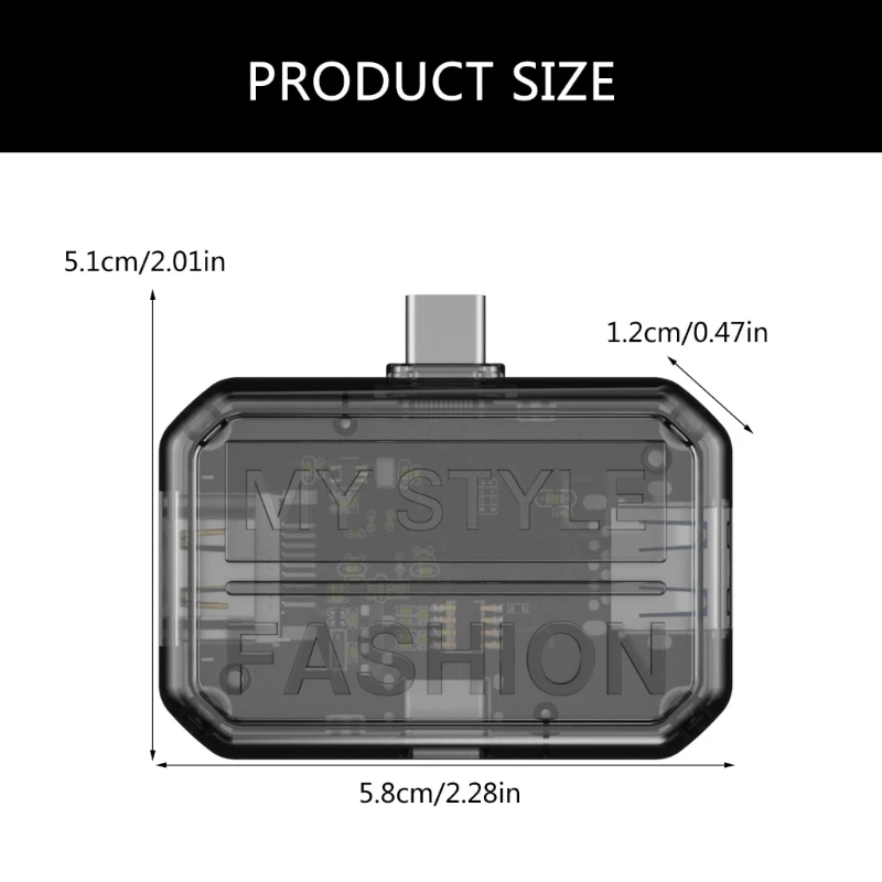 USB C Hub 3 en 1 USB HDTV Adaptador 5Gbps Puerto datos USB PD100W Carga R58F