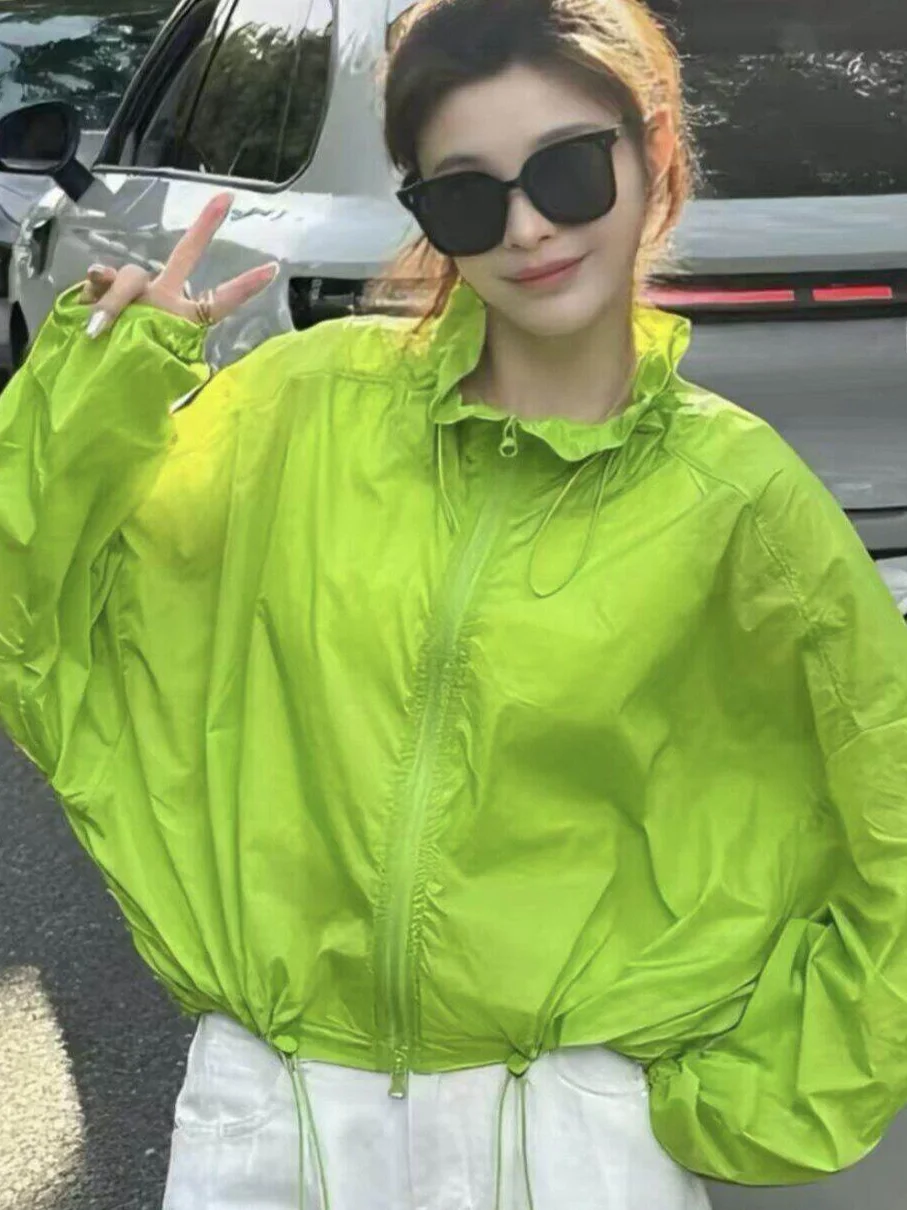Lightweight Short Outerwear Women's Summer 2026 New Korean Loose Versatile Small Size Sun Protection Top Selling Item