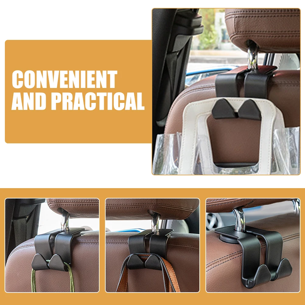 

1pcs Car Hook Car Hook For Headrest Headrest Hangers Storage Folding Hooks for Backseat Vehicle Organizers Purse Holder