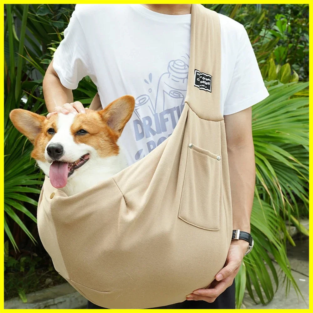 Pet Carrying Bag Comfortable Pet Dog Sling Carrier Bag for Small Pets Cat Dog Breathable Fashion Adjustable Strap Shoulder Bags