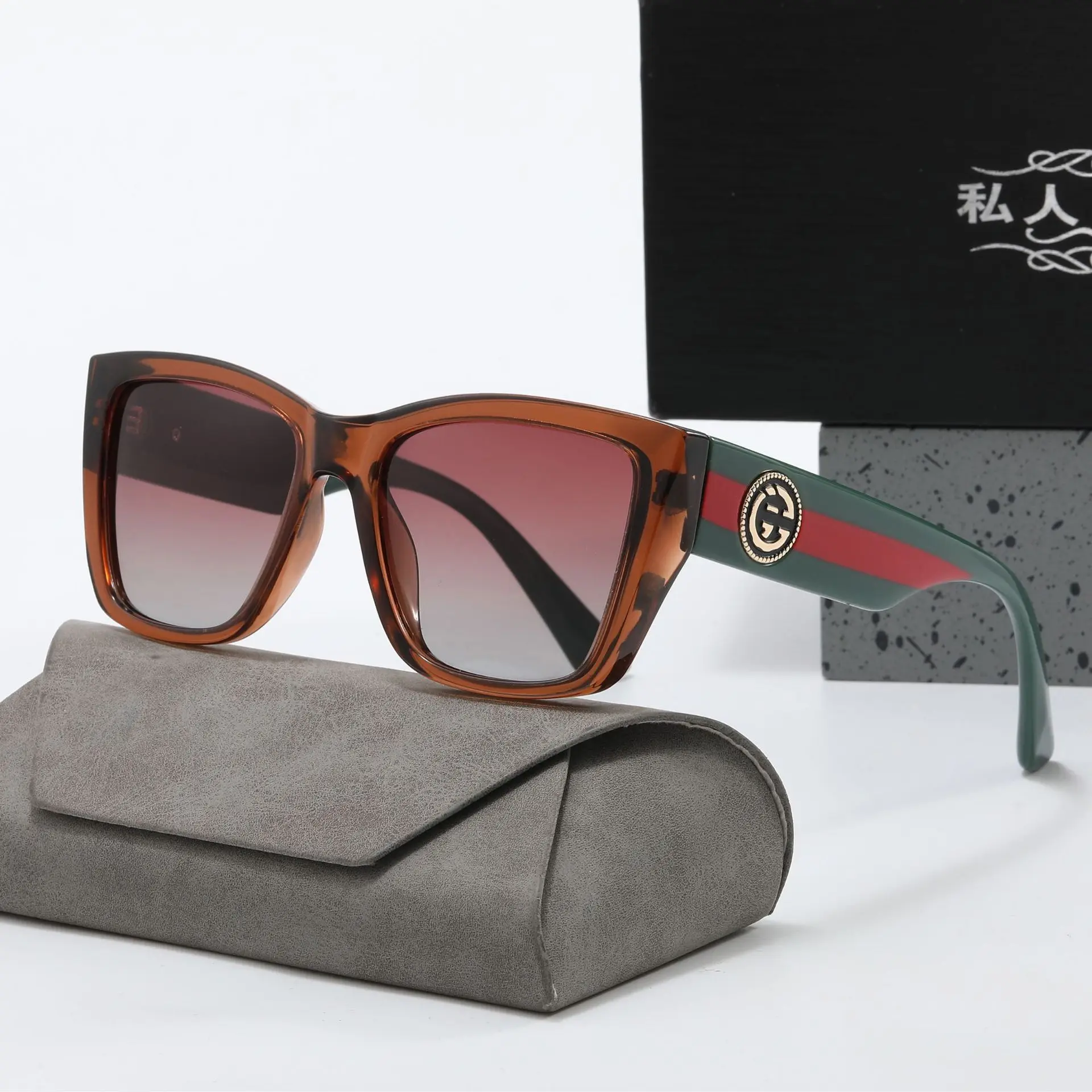 New Vintage Square Sunglasses Women Fashion Sunglass Luxury Brand Design Sun Glasses UV400 Protection Gafas De Sol Para Hombre