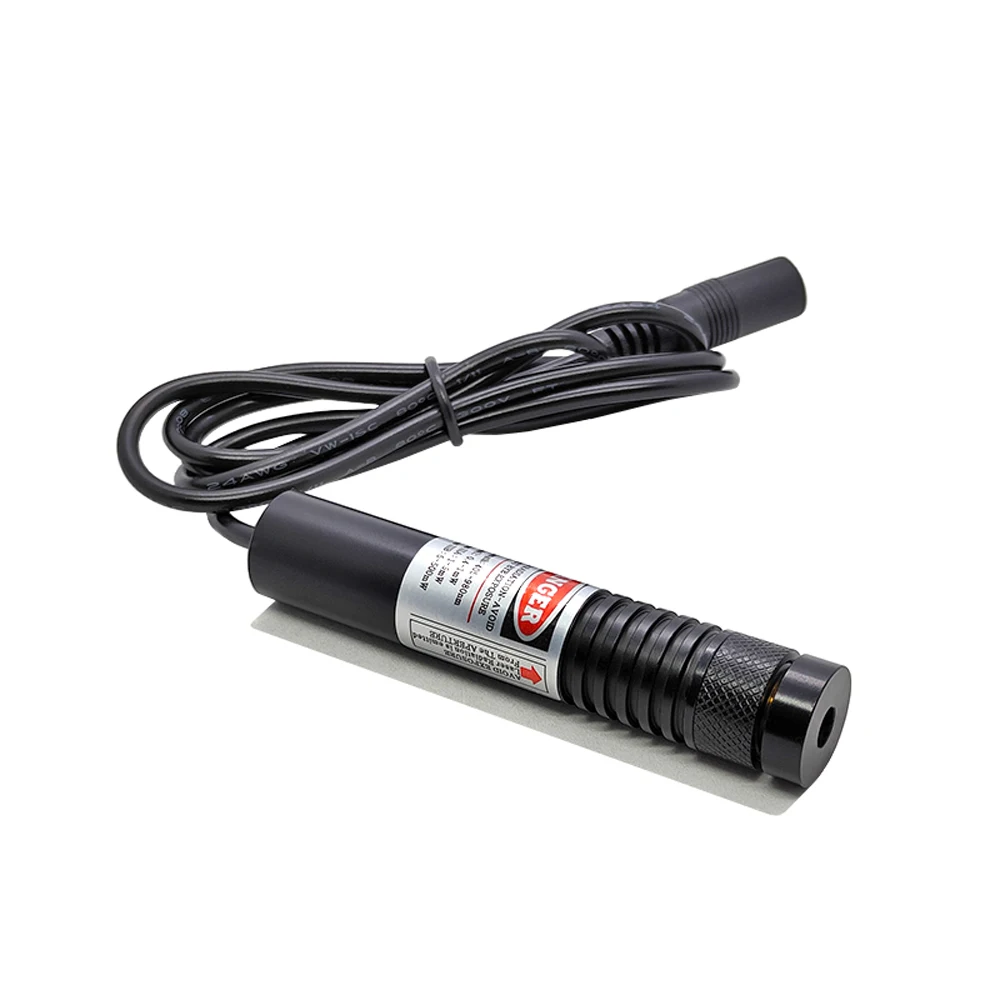 16X85mm Adjustable Focus Red Light 635nm Glass Lens Line Laser for Positioning Light/Stone Cutting Line Marking Device