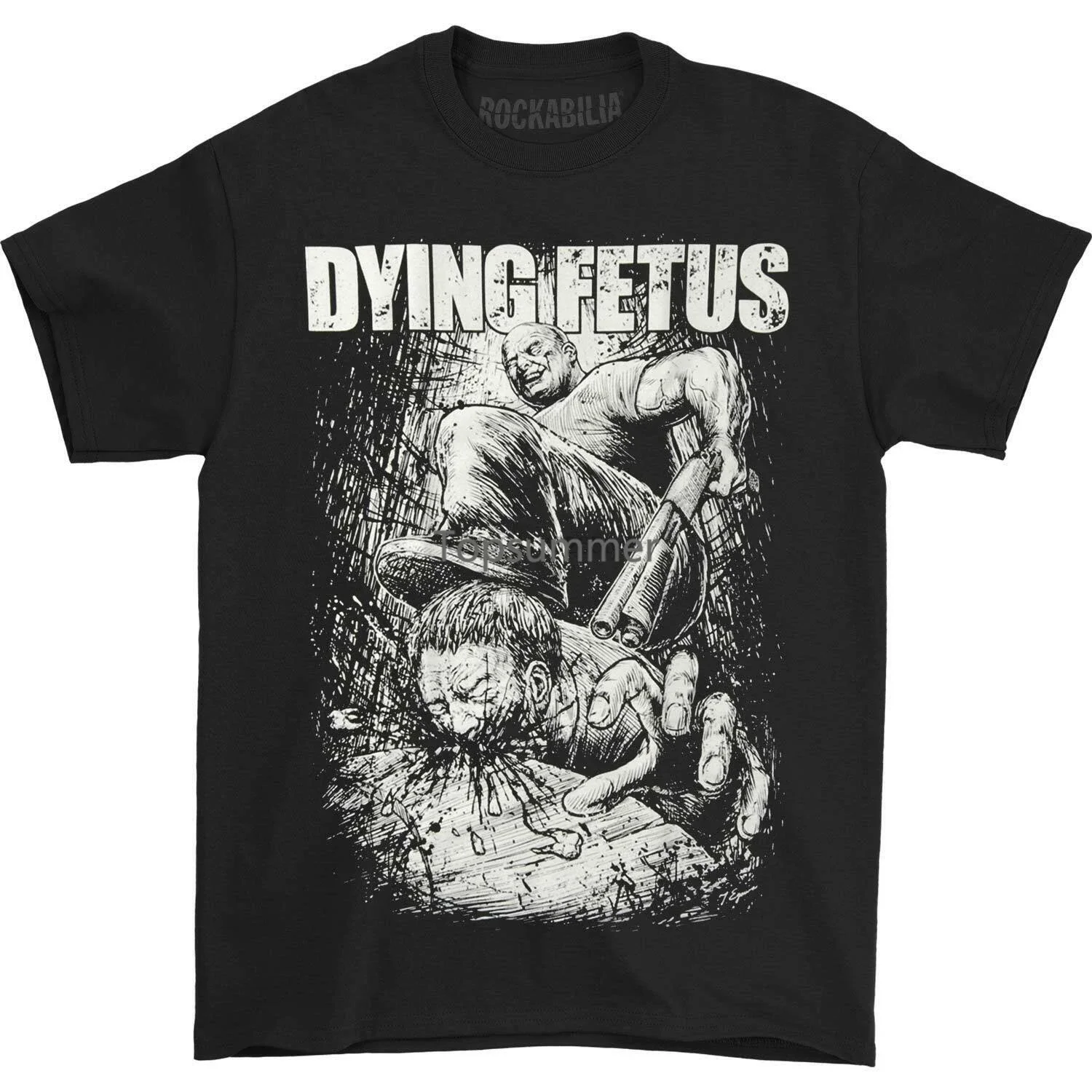 

Dying Fetus Men Curb Stomp T-Shirt Black