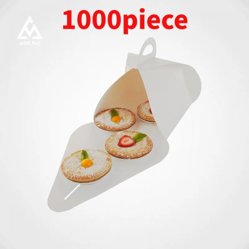 10 00piece.Custom.Factory Custom Food Grade White Kraft Paper Cake Boxes Printed Cookie Packaging