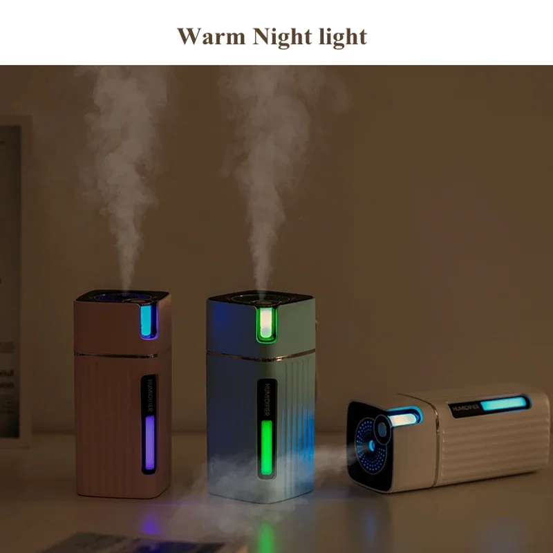 Xiaomi Youpin Humidifier Aroma Diffuser Essential Ultrasonic Wood Grain USB Mini Mist Maker LED Light