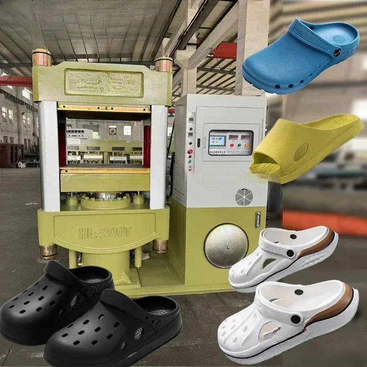 Hot salesHot salesEVA sole foaming machine EVA hot and cold shoe sole machine injection molding EVA flip-flop shoe making machin