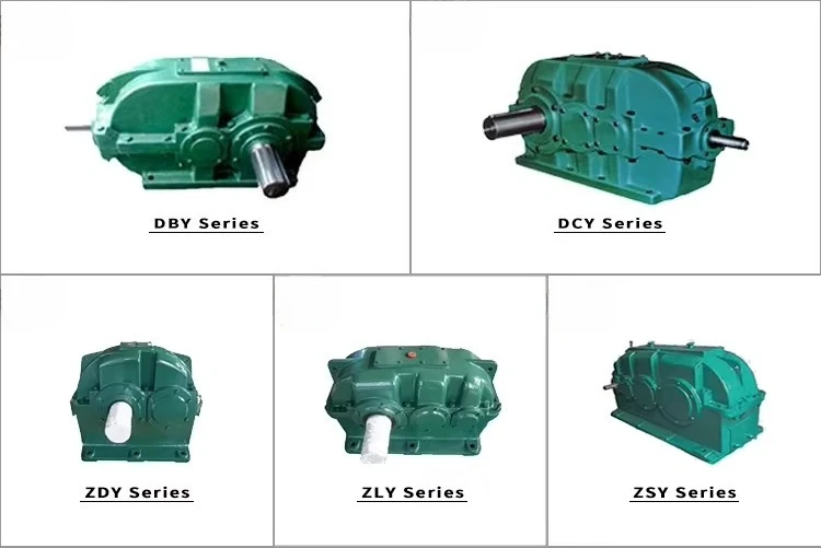DBY180 18.5KW 2-stage Cone-Column Gear Reduction Gearbox Long-lasting Performance Cone-column Gear Units for Grinder
