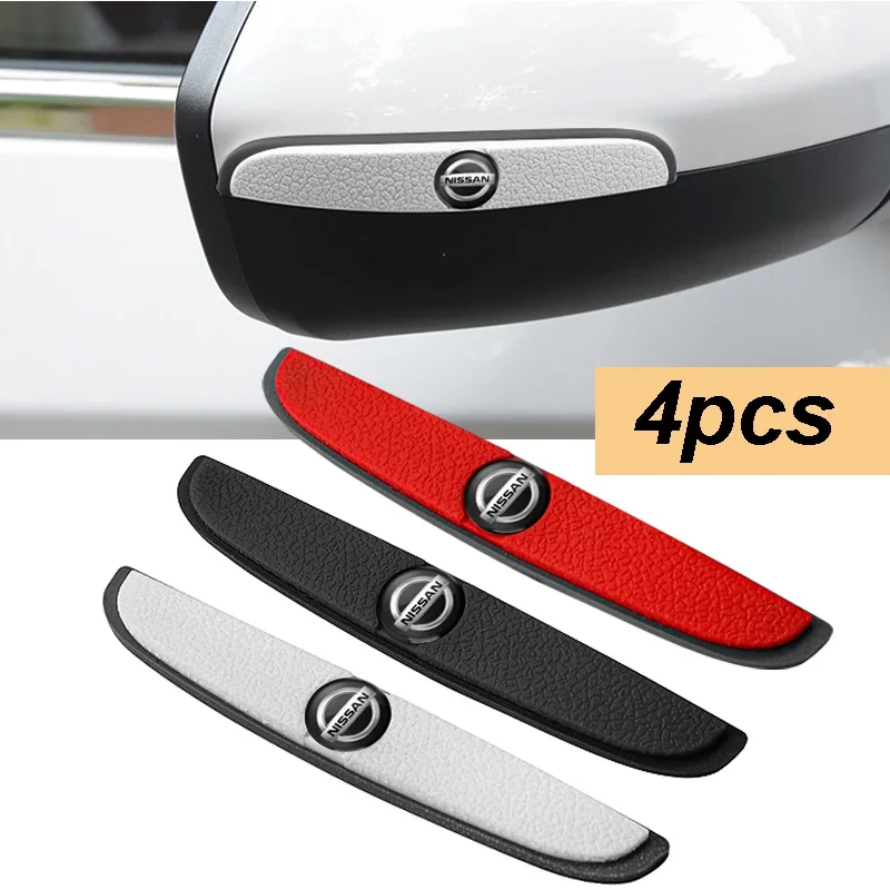 Car Rearview Mirror Door Anti-collision Strip for Nissan Sylphy Leaf GTR X-Trail Qashqai Murano Qashqai Elgrand Juke Nismo Note