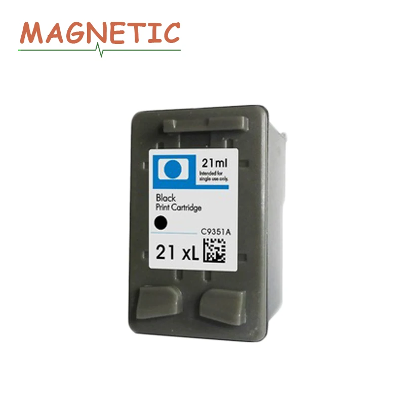 Magnetic Compatible Black Ink Cartridge For HP21 For HP Deskjet F2180 F2280 F4180 4100 F2100 2200 300 380 D1500 f2100