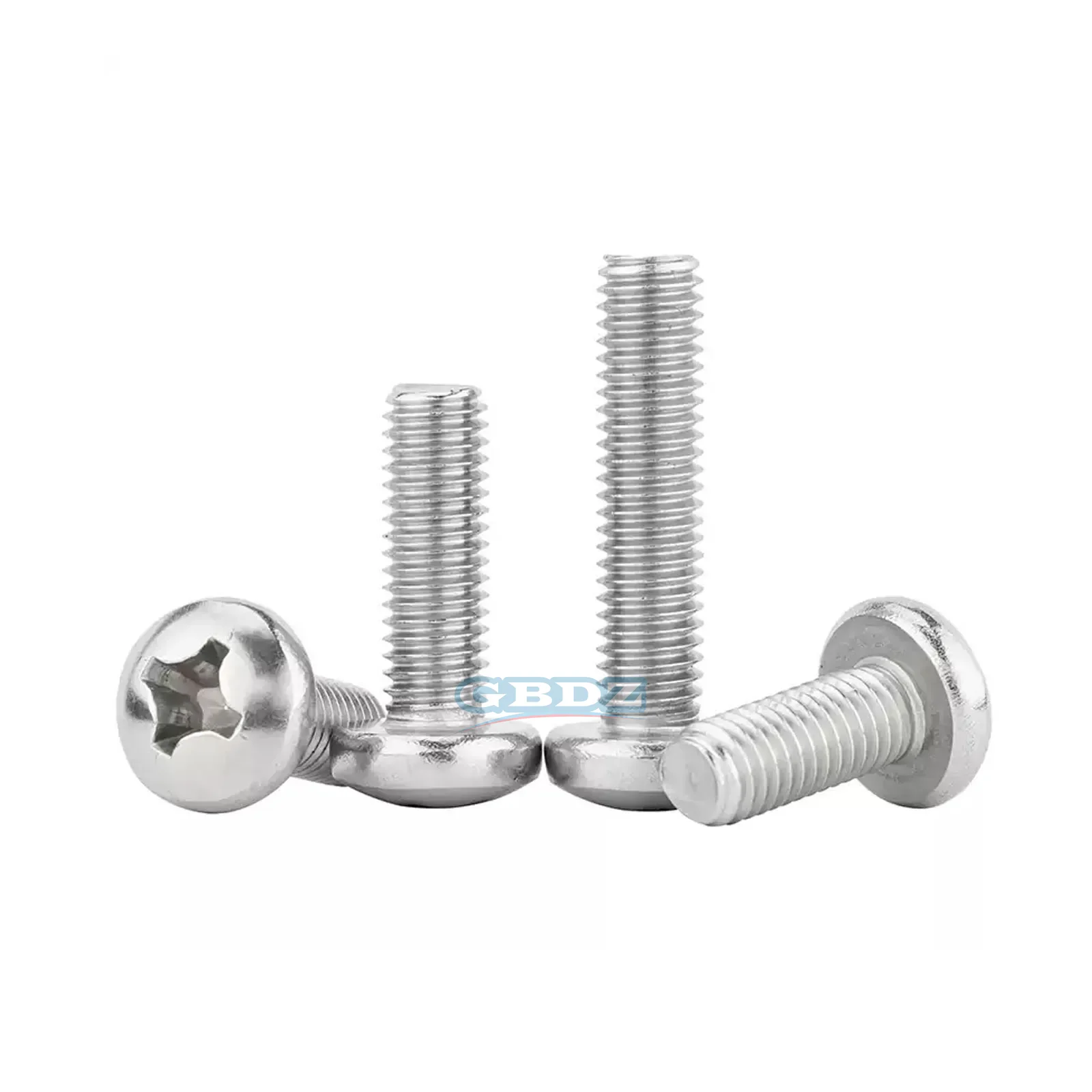 Viti a testa tonda a croce in acciaio inossidabile M4 304 5/10/20/50/100 pezzi Accessori hardware antiruggine ad alta resistenza