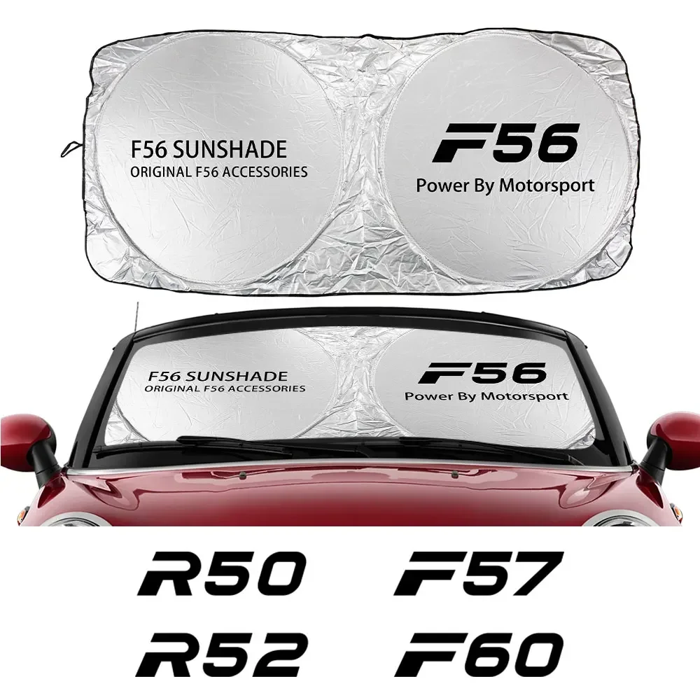 

For Mini Coopers Clubman F54 F56 R55 F57 John Cooper Countryman R56 R59 R60 R61 Car Windshield Sunshade Covers Auto Accessories