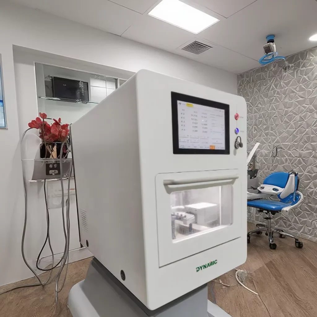 Dynamic CAD CAM  Milling Machine DDM-5A PRO Wet Dry Cutting for Zirconia Crown Bridge Glass Ceramic  Lab