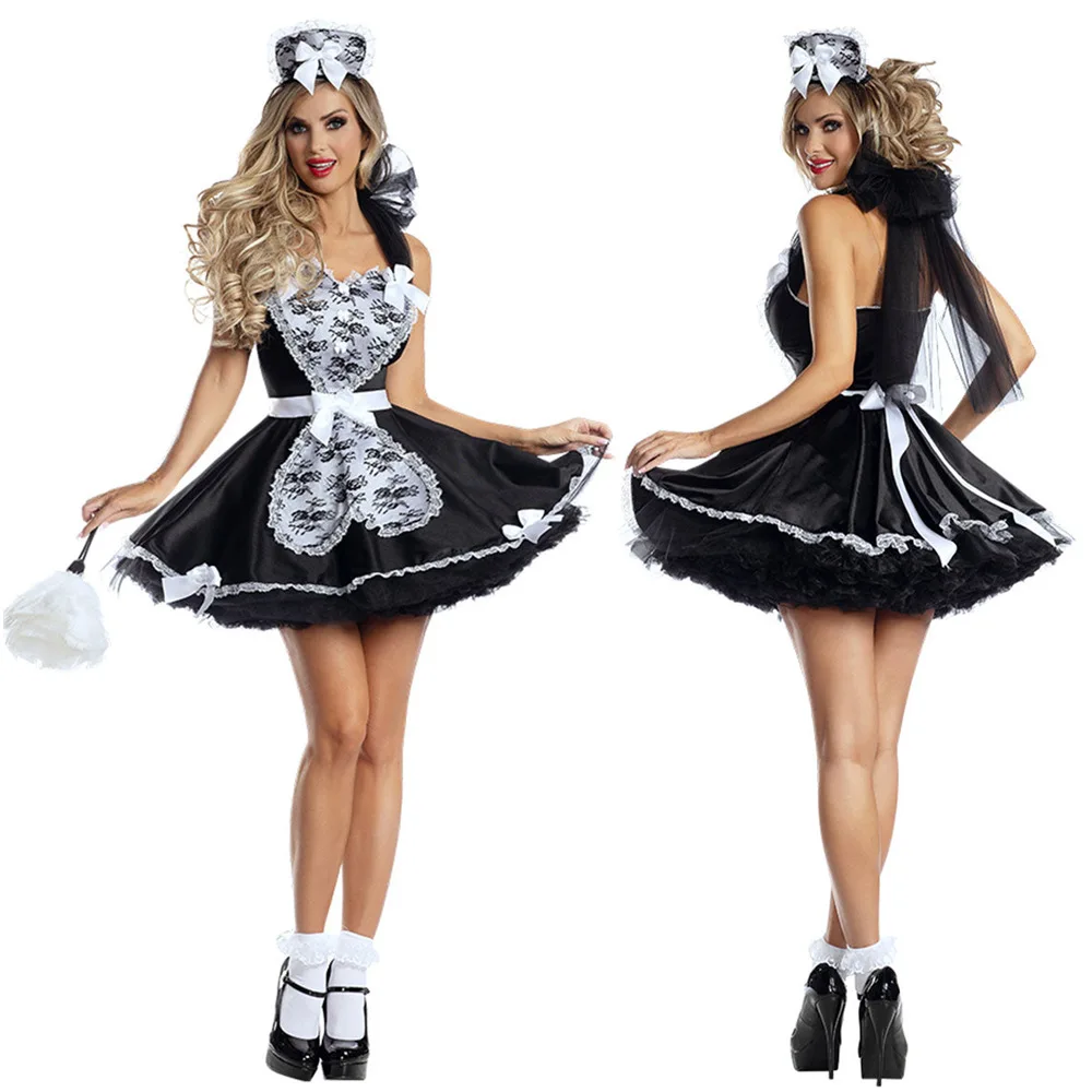 

Anime Role Play Party Stage Lolita Maid Clothing Cosplay Costumes Erotic Nightclub Exotic Apparel