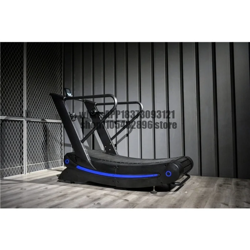 Unpowered treadmill gym crawler-type curved aerobic unassisted treadmill
