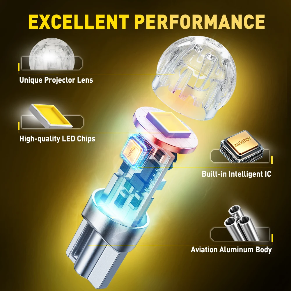 หลอดไฟ LED AUXITO 2 ชิ้น รุ่น  - Ludwigia Super Red บทวิจารณ์และราคา