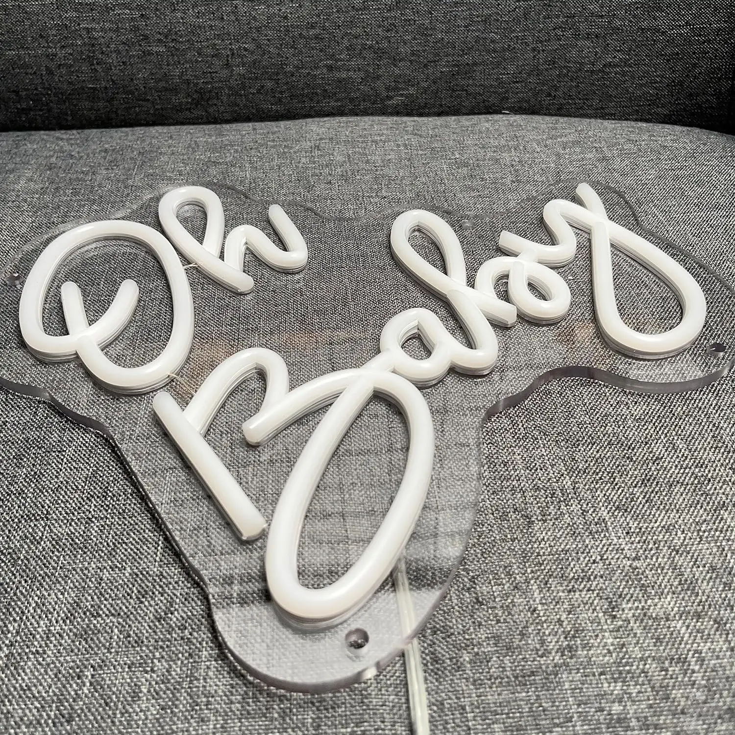 Oh Baby Neon Sign For Wedding LED Neon Light For Bedroom USB Powered Light Up Wall Decor For Wall Birthday Party Home Decor