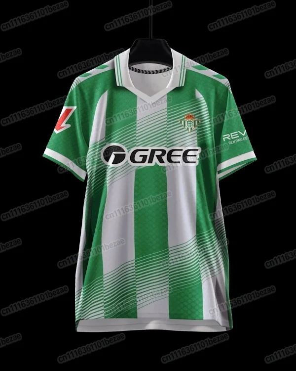 2026 Neues Betis 3D-Druck Fußballtrikot Herren Sommer Atmungsaktives Schnelltrocknendes Kurzarm-T-Shirt Familien-Partnerlook – Detail 18