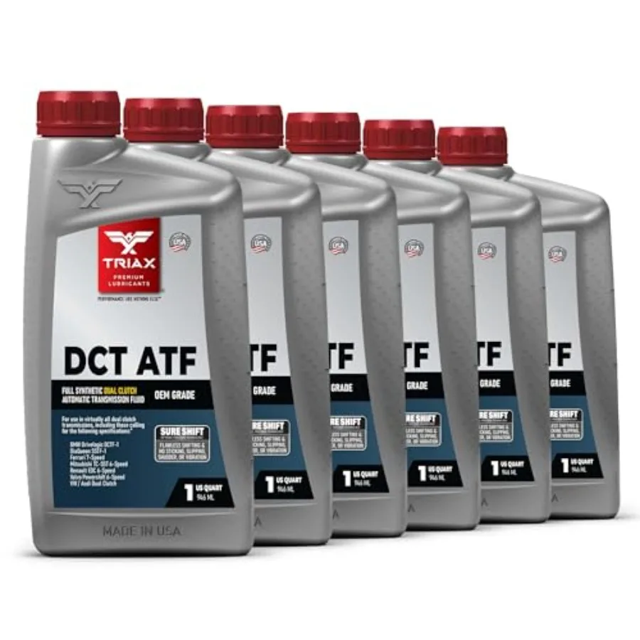 

DCT ATF - Full Synthetic Dual Clutch Automatic Transmission Fluid - OEM Grade - Compatible with Direct Shift Gearboxes and Dual