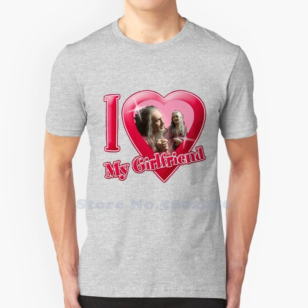 I Love My Girlfriend ( Aka Edward Teach ) High-Quality 100% cotton T-Shirt