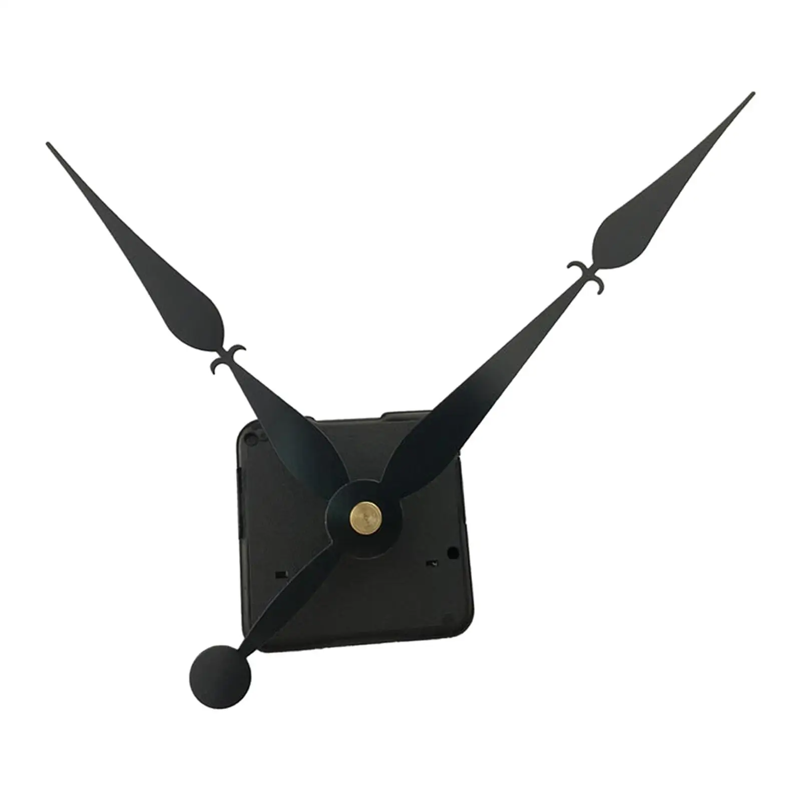 Wall Clock Movement Mechanism Kit Long Shaft Hands and Motor Set for Cross Stitch Craft Wall Clock Projects