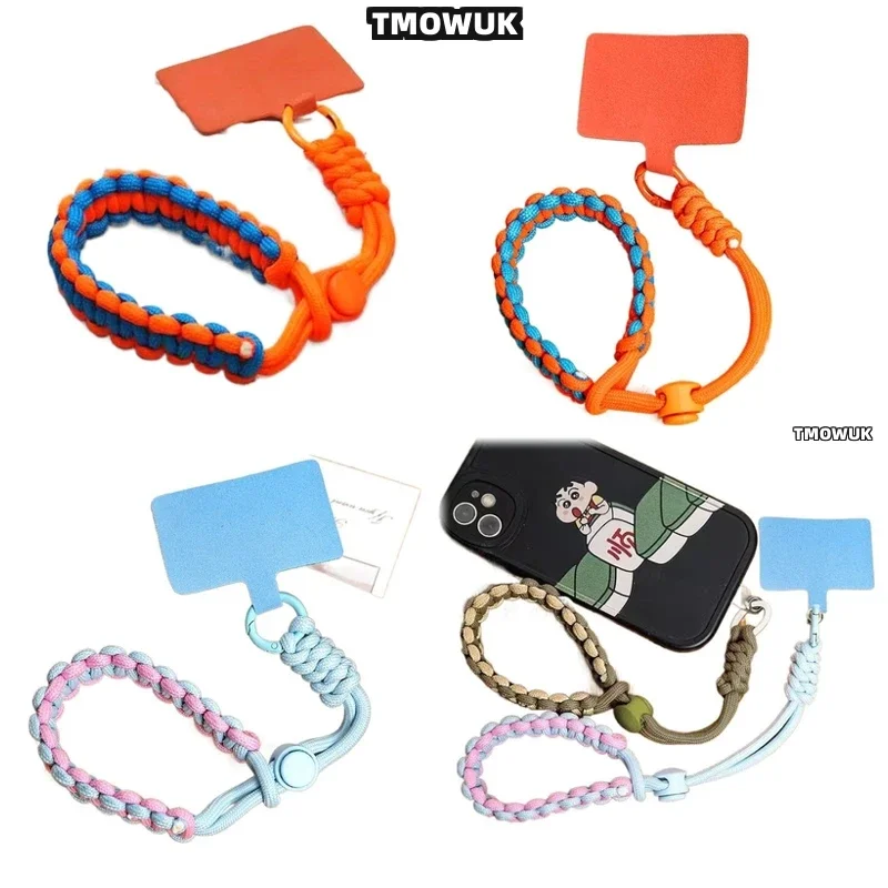 Fashion-Forward Phone Holder - Robust Wrist Strap & Fun Twist Rope Design, Non-Slip Grip