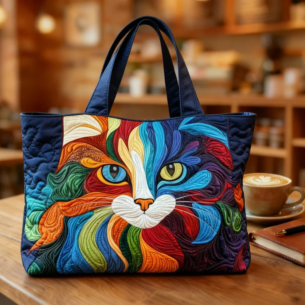3D Printed Quilted Tote Bag Shopping Bags Gifts Shoulder Bag Handbag Sport Bag elegant Travel Beach Hiking Camping