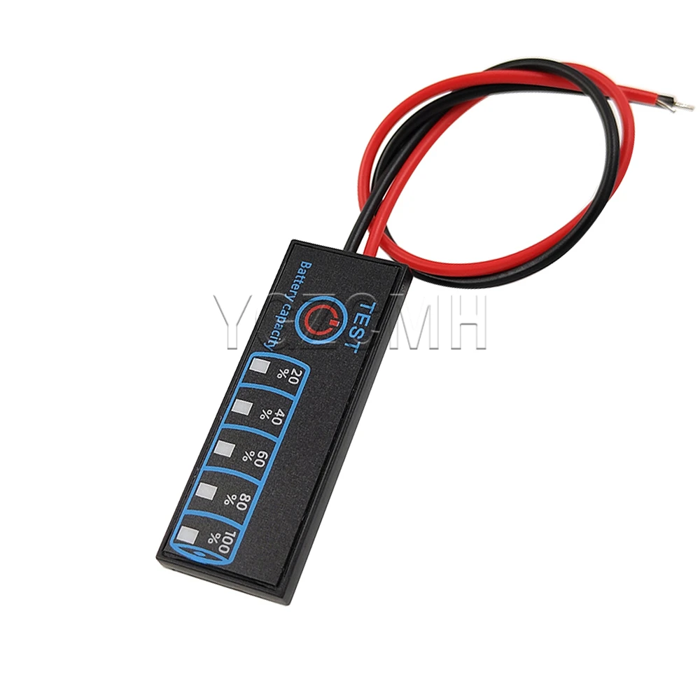 DC5V-30V 2S-8S Battery Level Indicator Ternary Lithium Battery Lithium Iron Phosphate Lead-Acid Battery Capacity Detection Board