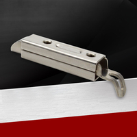 Latches Buckles Hardware Slide Bolt Bathroom Bedroom Toilet Sliding Lock Latch Old-fashioned Door Pin Two-way