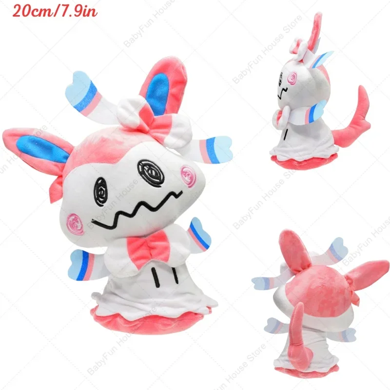 Pokemon Shiny Mimikyu Knuffels Mimikyu Cos Charizard Snorlax Umbreon Vaporeon Sylveon Eevee Espeon Leafeon Peluche Poppen Geschenken