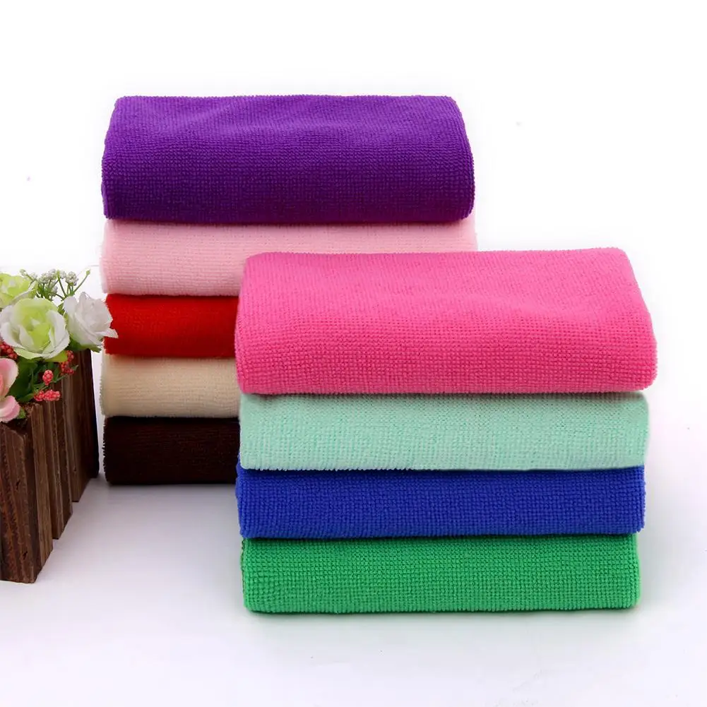 Microfiber Cleaning Towel Car Dry Wash Tools Thicken Wash Household Water High Glass Soft Supplies Absorption Automobile Wa H3I7