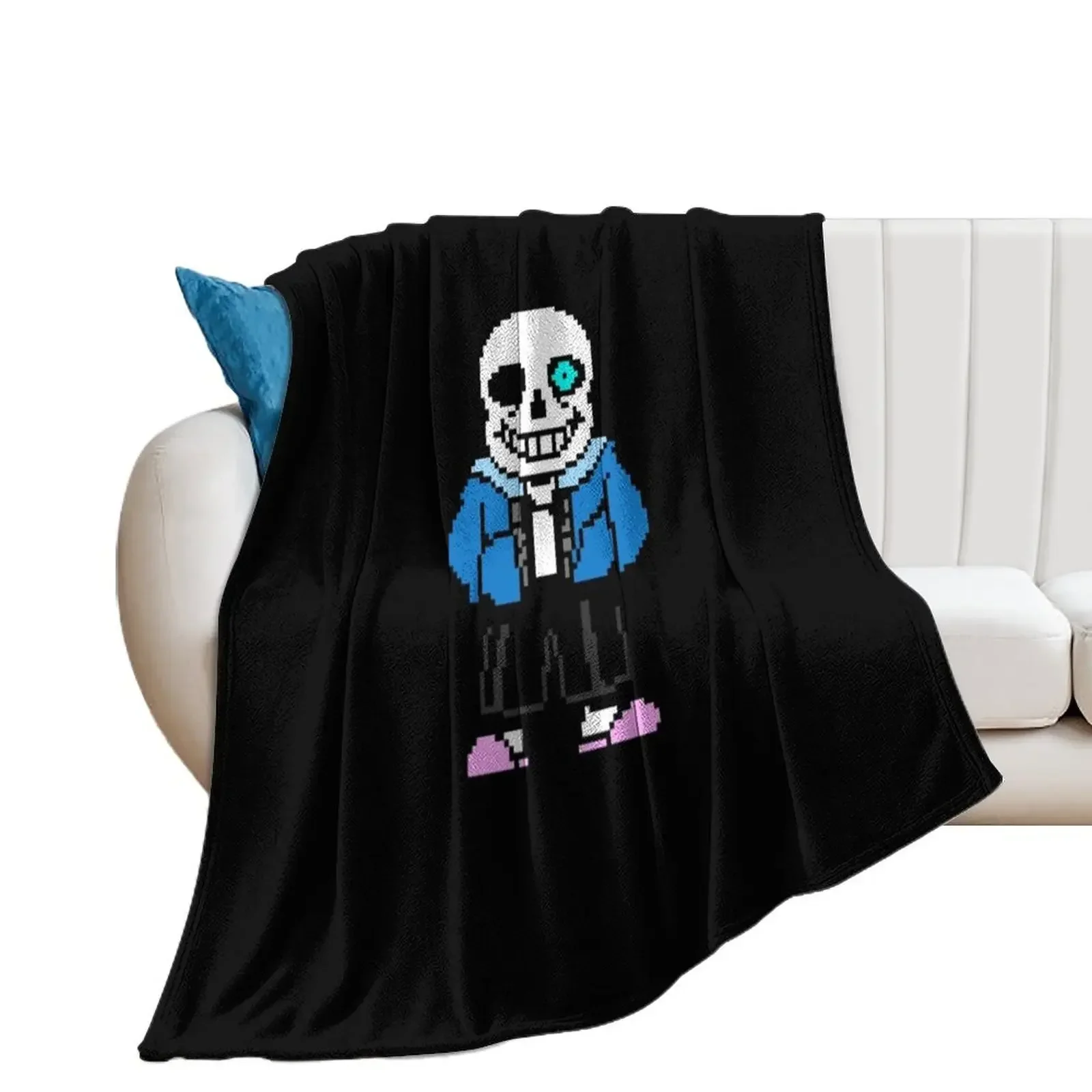 Sans from Undertale Throw Blanket Hairys Fashion Sofas Blankets