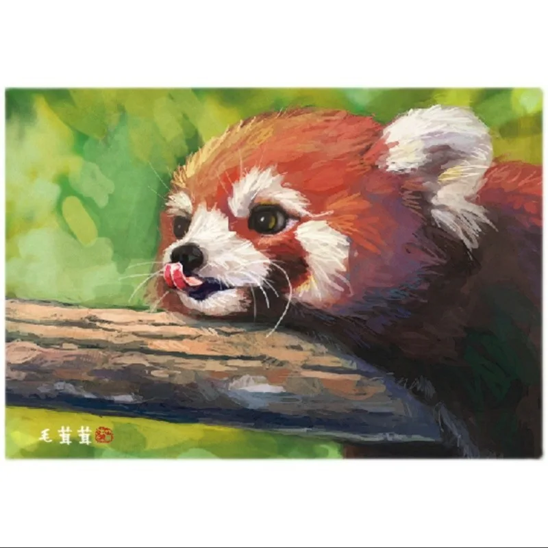 Customized. Custom Transforming Card Postcard 3D Cartoon Anime Small Batch Printing