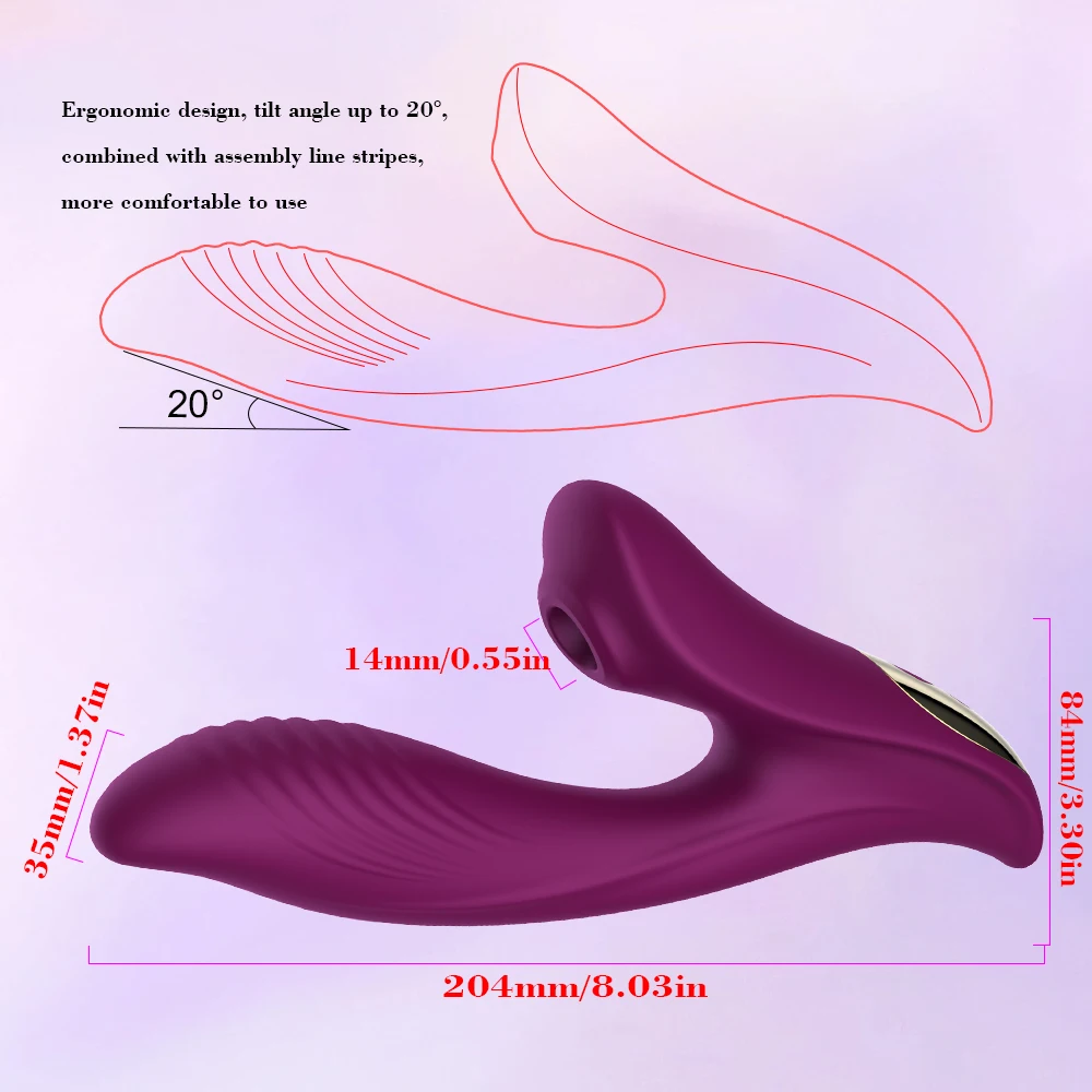 2 in 1 Sucking G-spot Vibrator for Women Clit Sucker Oral Sex Suction Clitoris Stimulation Female Masturbation Erotic Sex Toys