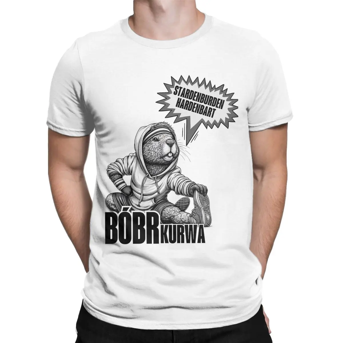 Bobr Kurwa Meme Shirt Merchandise Men Women 100% Cotton Novelty Bober Beaver Poland T-shirt Short Sleeve Clothes Unique