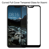 Full Cover Tempered Glass for Xiaomi Mi 8 Lite Mi8 SE Mi5S Protective Glass for Xiomi Mi A2 Lite A1 Max 2 Glass for Pocophone F1