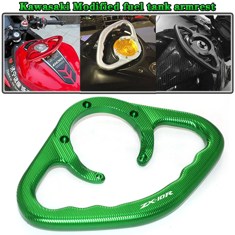 

Motorcycle Passenger Handgrips Hand Grip Tank Grab Bar Handles Armres For Kawasaki ZX-10R ZX10R ZX 10R 2004-2019