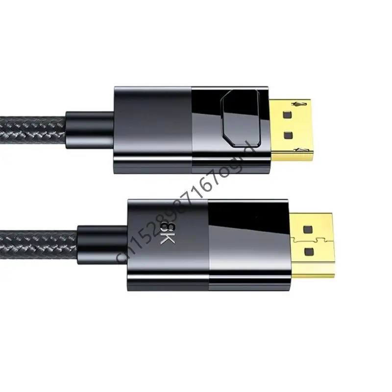 

DisplayPort 1.4 Cable 8K@60Hz 4K@144Hz 2K@165Hz DisplayPort Male to Male 32.4Gbps Extension Cable for PC Laptop 634A