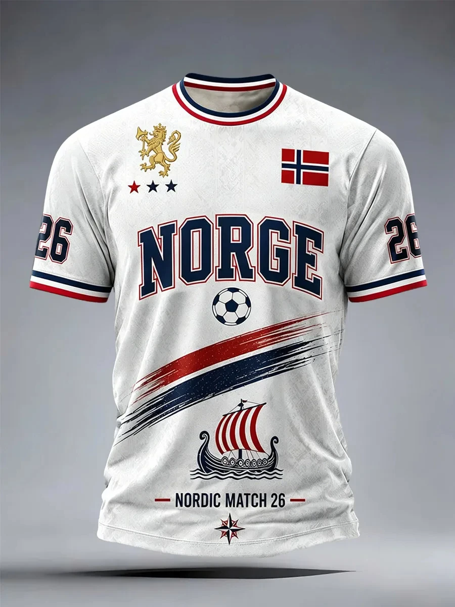 Summer Viking Clothing - Nordic Viking Norway Shirt Men Women