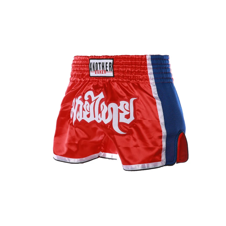 Pantalones cortos de tela de red Muay Thai para hombres y mujeres, ropa de lucha MMA resistente, Bóxer Simple y hermoso para niños, verano, nuevo