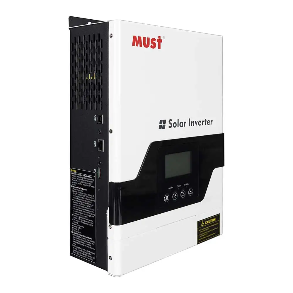 يجب PV1800 VPM II 1.5KW 3.2KW الهجين خارج الشبكة الشمسية العاكس 60A MPPT جهاز التحكم في الشحن عالية التردد مع WiFi