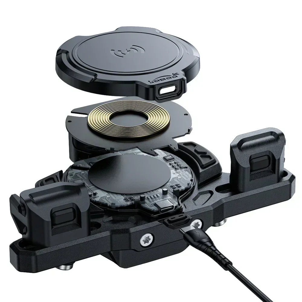 Loboo-suporte Universal do telefone ph02، 13mm، anti-vibrazione e Montagem estarvel