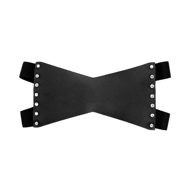 Cosplay de cuero negro con los ojos vendados, moda Sexy, parche en el ojo para adultos, disfraz de fiesta, accesorios de juego de rol, Juguetes sexuales para hombres y mujeres, juegos para adultos