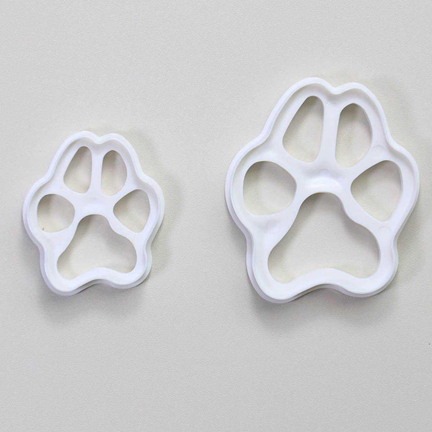 Cartoon Cat Paw Shape Cookie Cutters Mould Cake Biscuit 3D Mold Pressing Fondant Pastry Baking Tools Kitchen Accessories