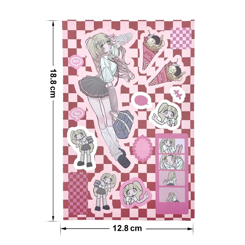 Pegatina de papelería coreana, Material para álbum de recortes, manualidades artísticas, álbum, diario, planificador, pegatinas decorativas Kawaii