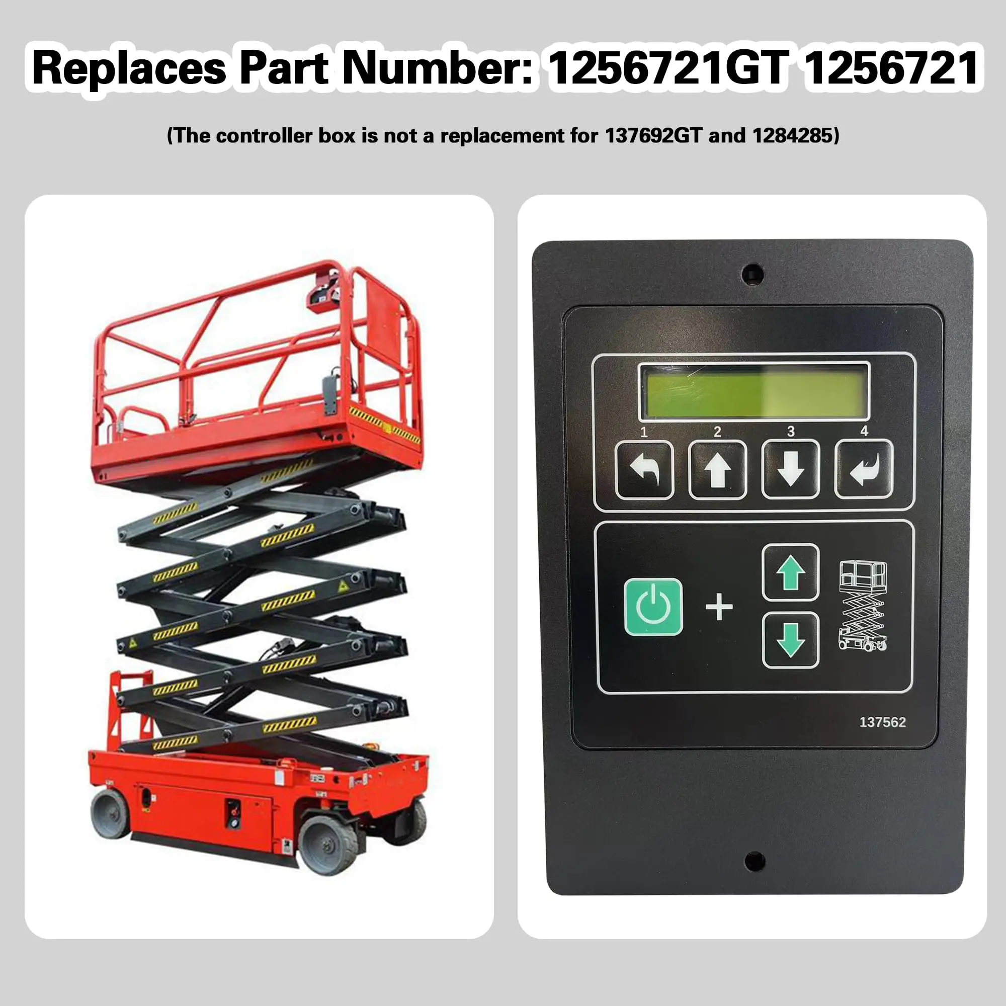 

Control Box 1256721GT for Genie Lift GR-12 GR-20 GS-1530 GS-1930 GS3246