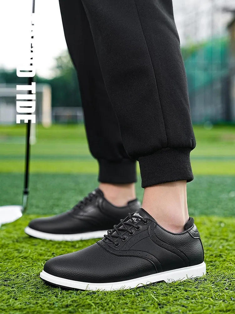 Nuove scarpe da golf chiodate Scarpe da ginnastica da golf professionali da uomo all'aperto Scarpe da ginnastica da golf Scarpe da ginnastica di marca di lusso da uomo