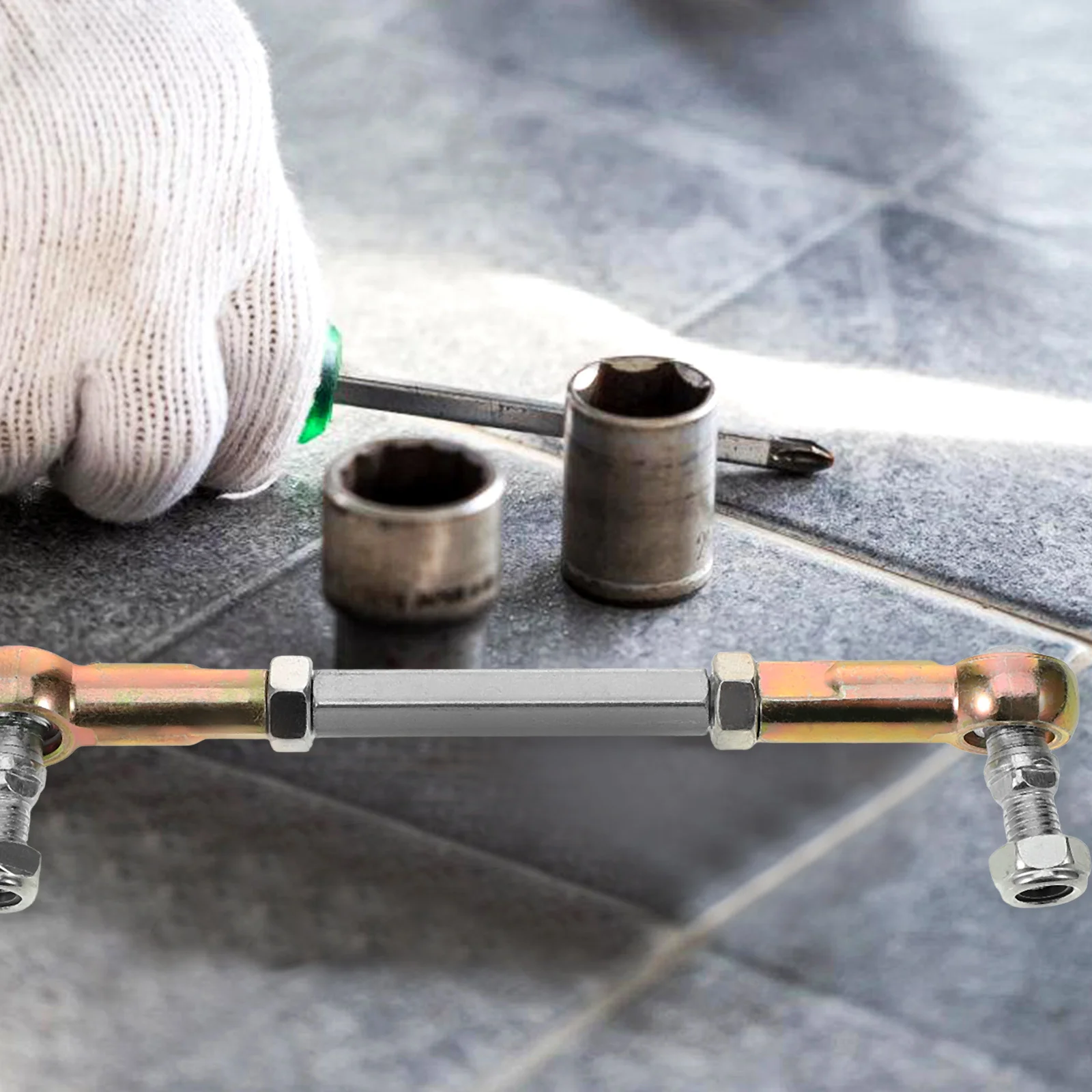 

Steering Knuckle Tie Rod Ball Head ATV Universal Steel Bull Dinosaur M8 Chinese Parts Go Kart Suspension Ends Joint Resistance